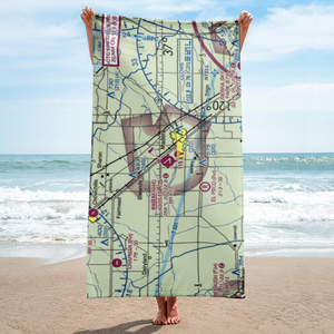 Madera Municipal Airport (MAE) VFR Sectional Towel