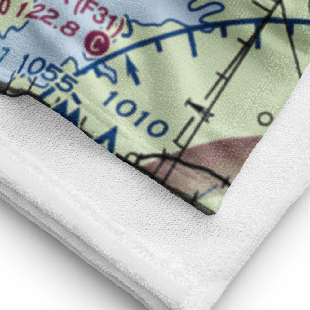 Madill Municipal Airport (1F4) VFR Sectional Towel 