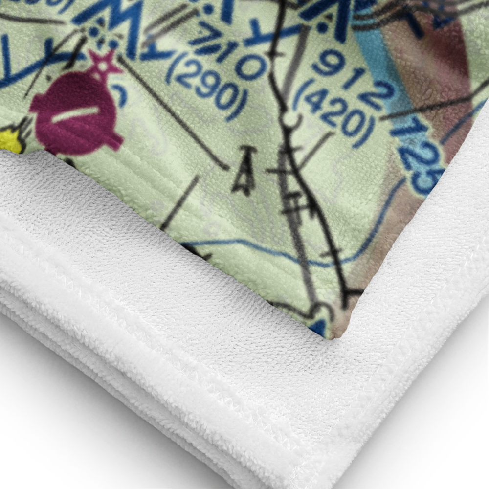 Madisonville Municipal Airport (2I0) VFR Sectional Towel 