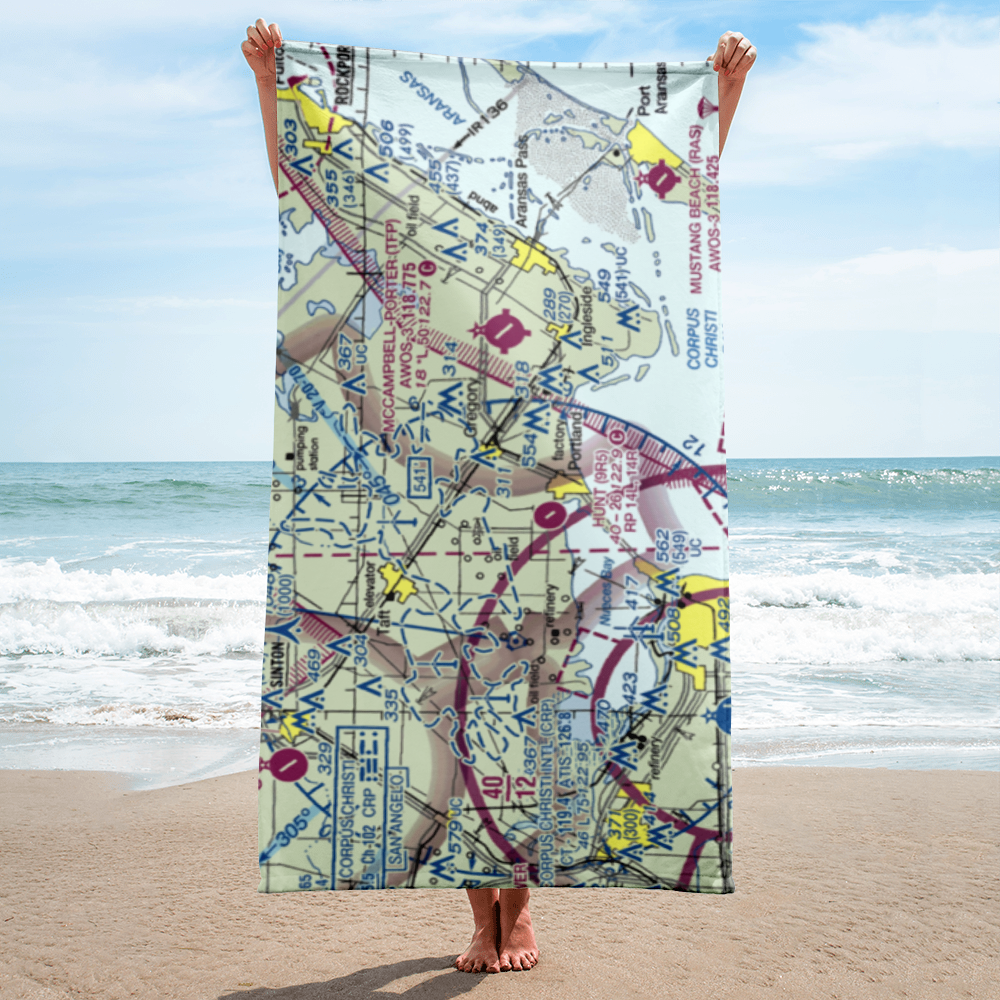 Magee Airport (TE87) VFR Sectional Towel 