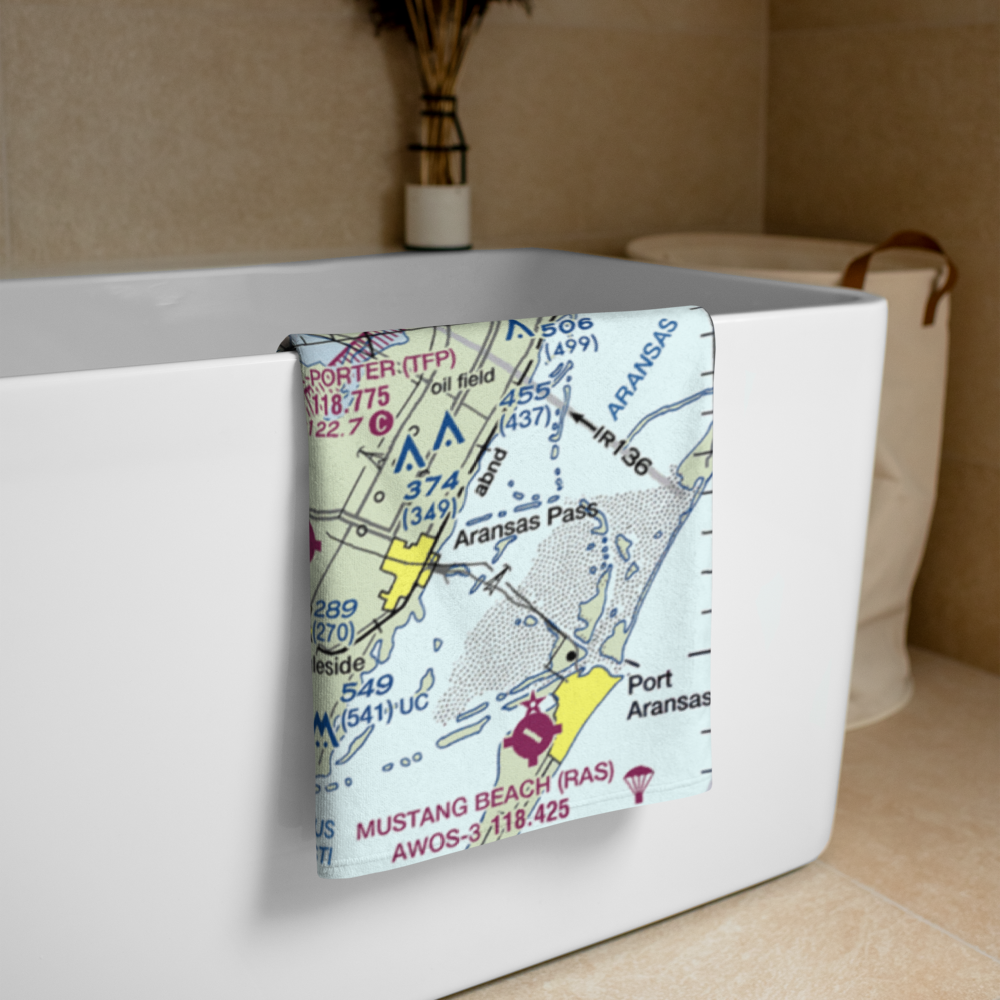 Magee Airport (TE87) VFR Sectional Towel 