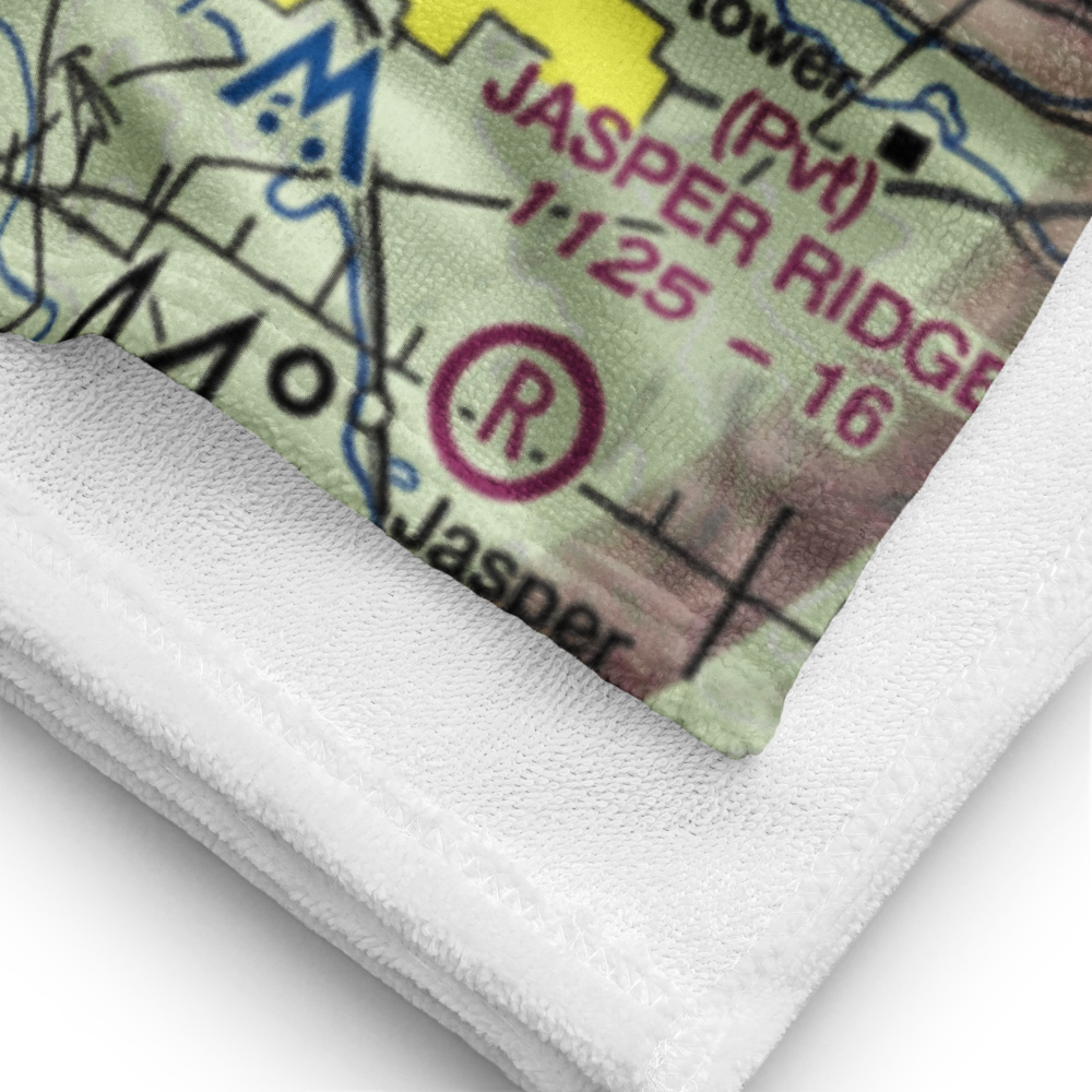 Mahlon Sweet Field (EUG) VFR Sectional Towel 