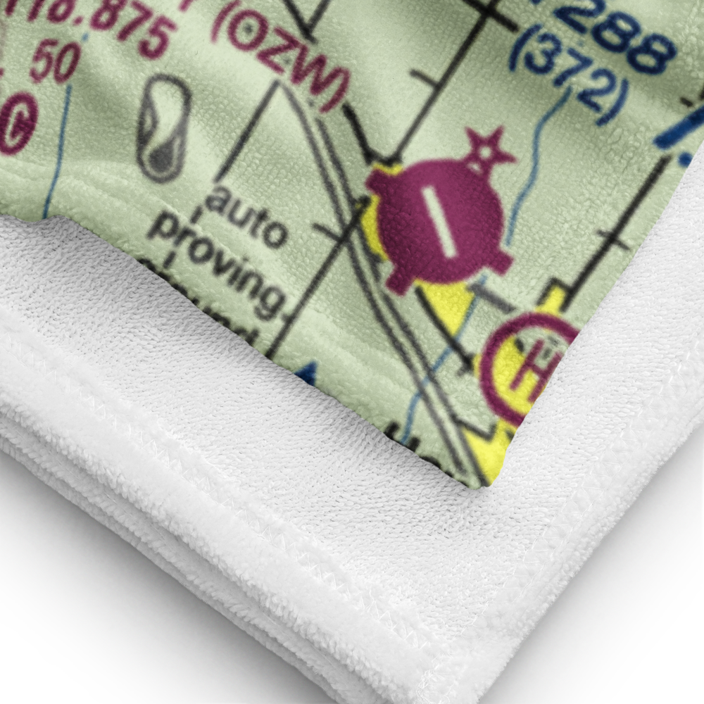 Maidens Airport (89Y) VFR Sectional Towel 