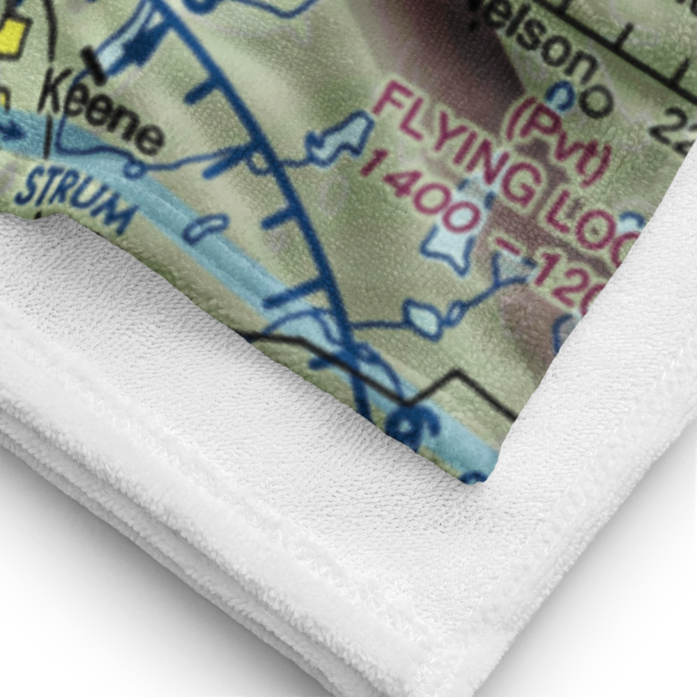 Major W. Guth STOLport (VT34) VFR Sectional Towel 