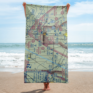 Malcom Farm Airport (OK91) VFR Sectional Towel