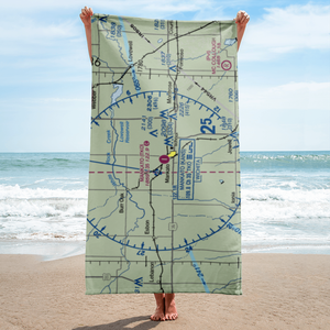 Mankato Airport (TKO) VFR Sectional Towel