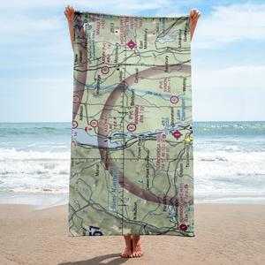 Manning Personal Airstrip (VT10) VFR Sectional Towel