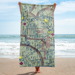 Maple Cave Park Airport (93PA) VFR Sectional Towel