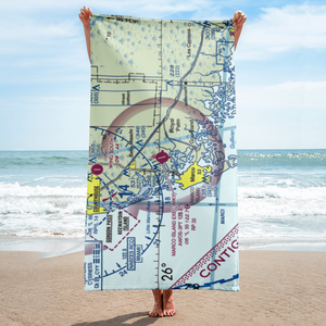 Marco Island Executive Airport (MKY) VFR Sectional Towel