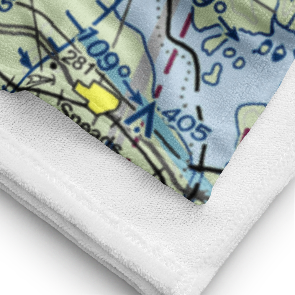 Marianna Municipal Airport (MAI) VFR Sectional Towel 