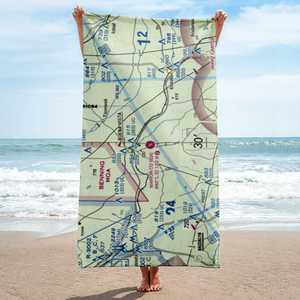 Marion County Airport (82A) VFR Sectional Towel