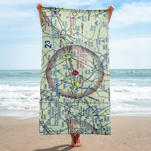 Marion County Airport (MAO) VFR Sectional Towel