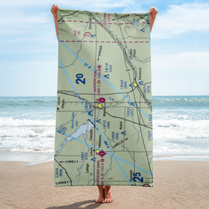 Marion Municipal Airport (43K) VFR Sectional Towel