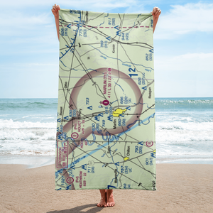 Marlin Airport (T15) VFR Sectional Towel