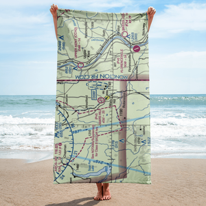 Mars Hill Airport (ME38) VFR Sectional Towel
