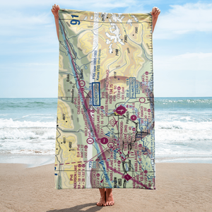 Martin Airport (AK92) VFR Sectional Towel