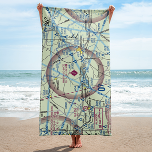 Martin County Airport (MCZ) VFR Sectional Towel