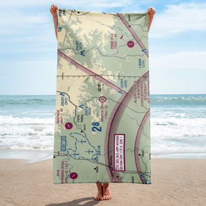 Martin Ranch Airport (65TS) VFR Sectional Towel