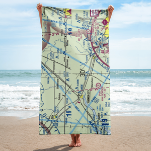 Marvin D Bradd Airport (51IL) VFR Sectional Towel