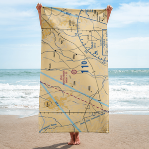 Marys River Ranch Airport (NV04) VFR Sectional Towel