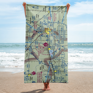 Mason City Municipal Airport (MCW) VFR Sectional Towel