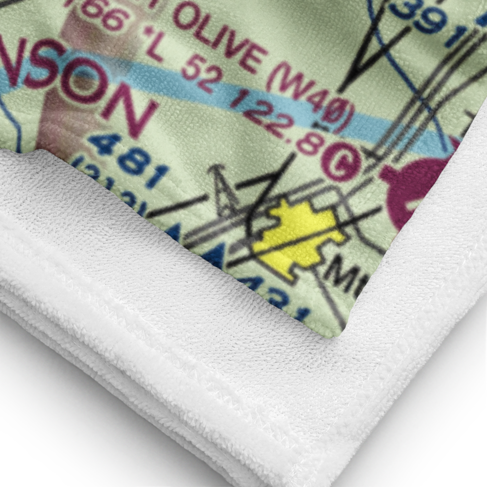 Massengill Airport (NC76) VFR Sectional Towel 