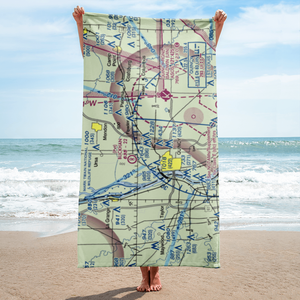 Mast Field (IS45) VFR Sectional Towel