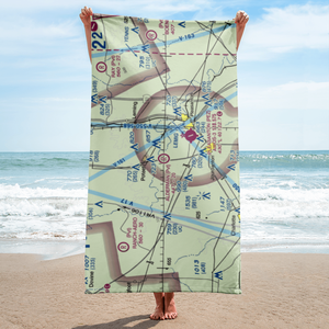 Maurice Dauwe Farm Airport (XS47) VFR Sectional Towel