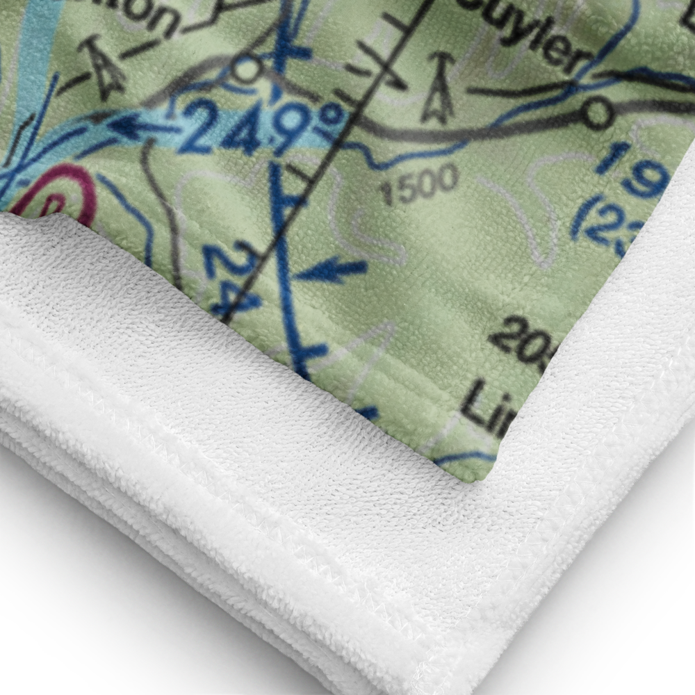 Maus Marineland Seaplane Base (NK0) VFR Sectional Towel 