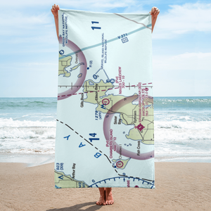 Mave's Lakeview Road Airport (8WN8) VFR Sectional Towel