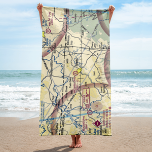 Maxwell Airport (3NC7) VFR Sectional Towel