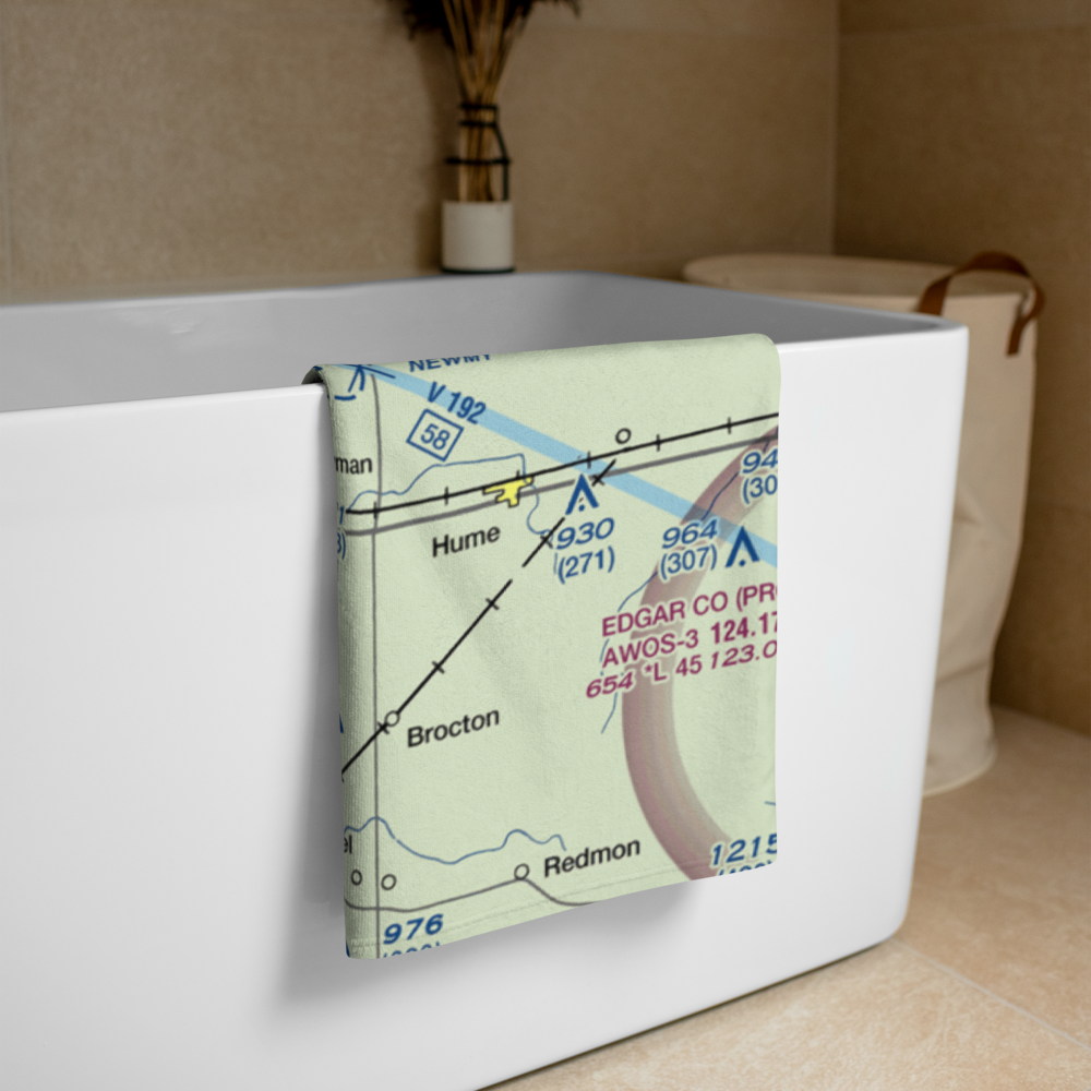 Mayhall Airport (5LL3) VFR Sectional Towel 