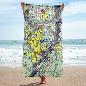 Mc Allen Miller International Airport (MFE) VFR Sectional Towel