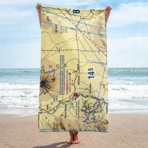 Mc Cloud Airstrip (CA11) VFR Sectional Towel