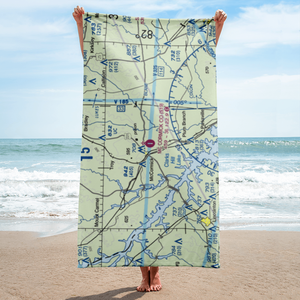 Mc Cormick County Airport (S19) VFR Sectional Towel