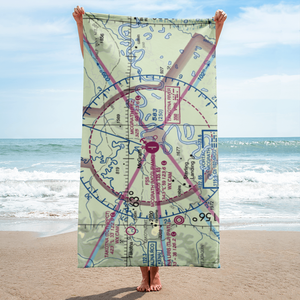 Mc Grath Seaplane Base (16Z) VFR Sectional Towel