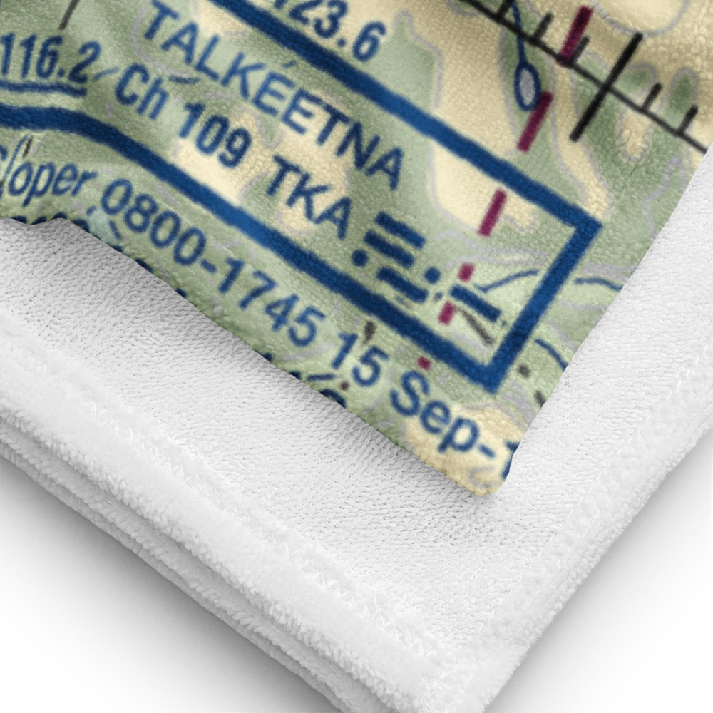 Mc Kinley Country Airport (81AK) VFR Sectional Towel 