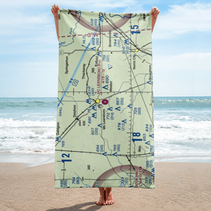 Mc Leansboro Airport (3LL8) VFR Sectional Towel