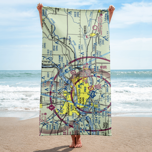 Mc Neal's Field (2IL3) VFR Sectional Towel