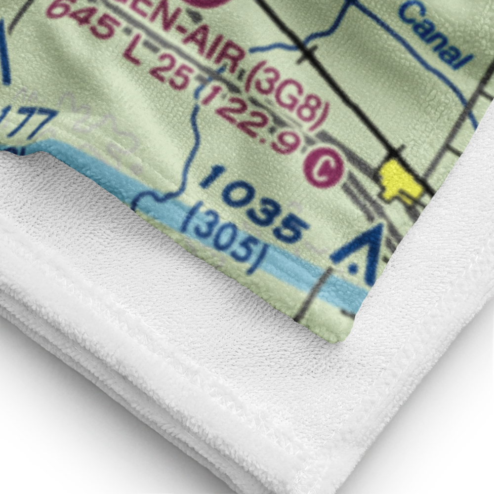 Mc Neal's Field (2IL3) VFR Sectional Towel 