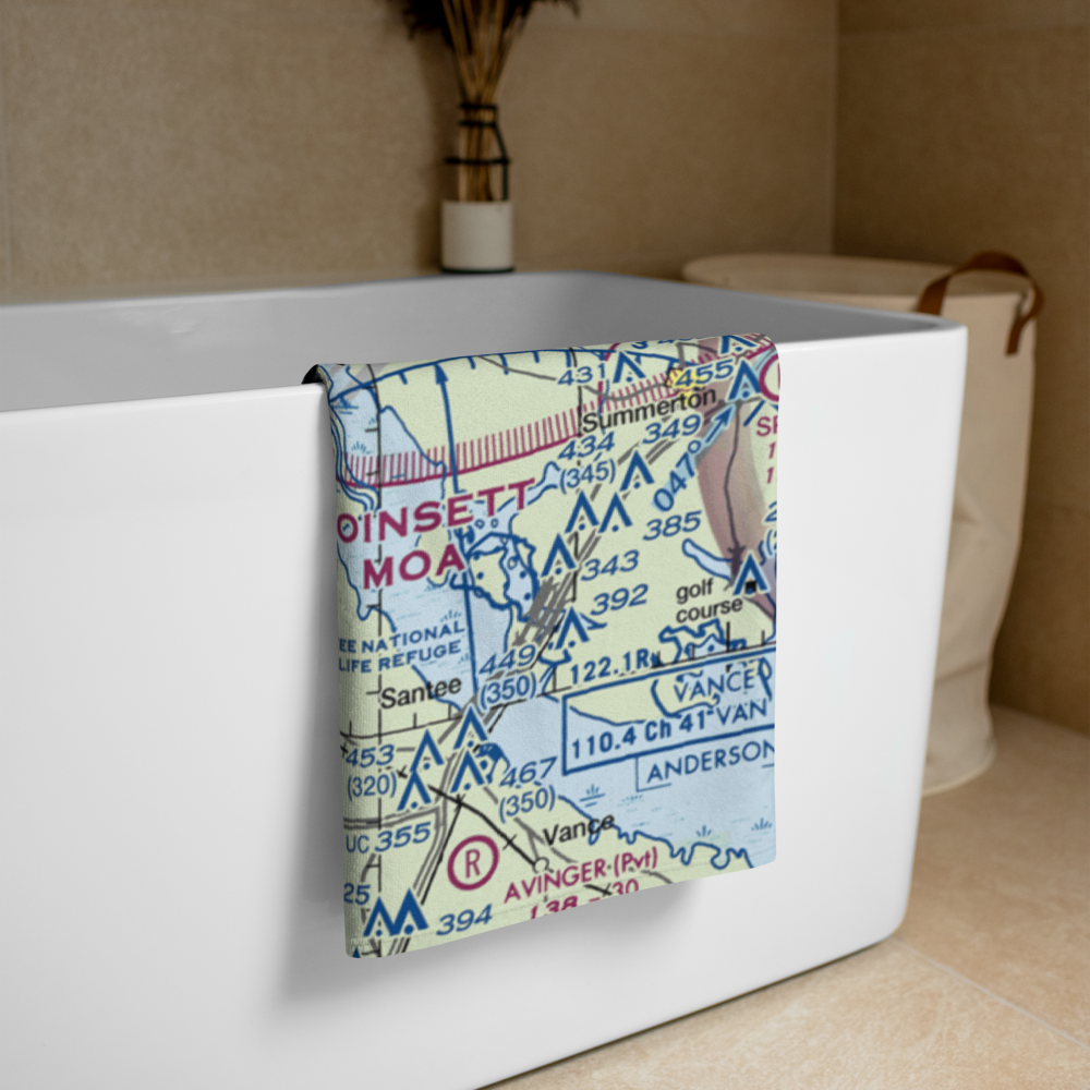 Mc Neil Airport (SC03) VFR Sectional Towel 