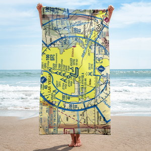 McCarran International Airport (LAS) VFR Sectional Towel