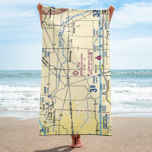 McClellan Creek Airport (0TS9) VFR Sectional Towel