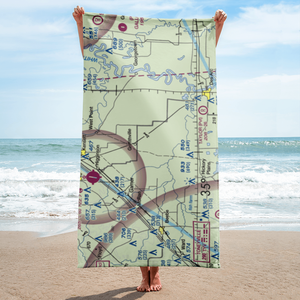 McConnaughhay's Field (KENS) VFR Sectional Towel