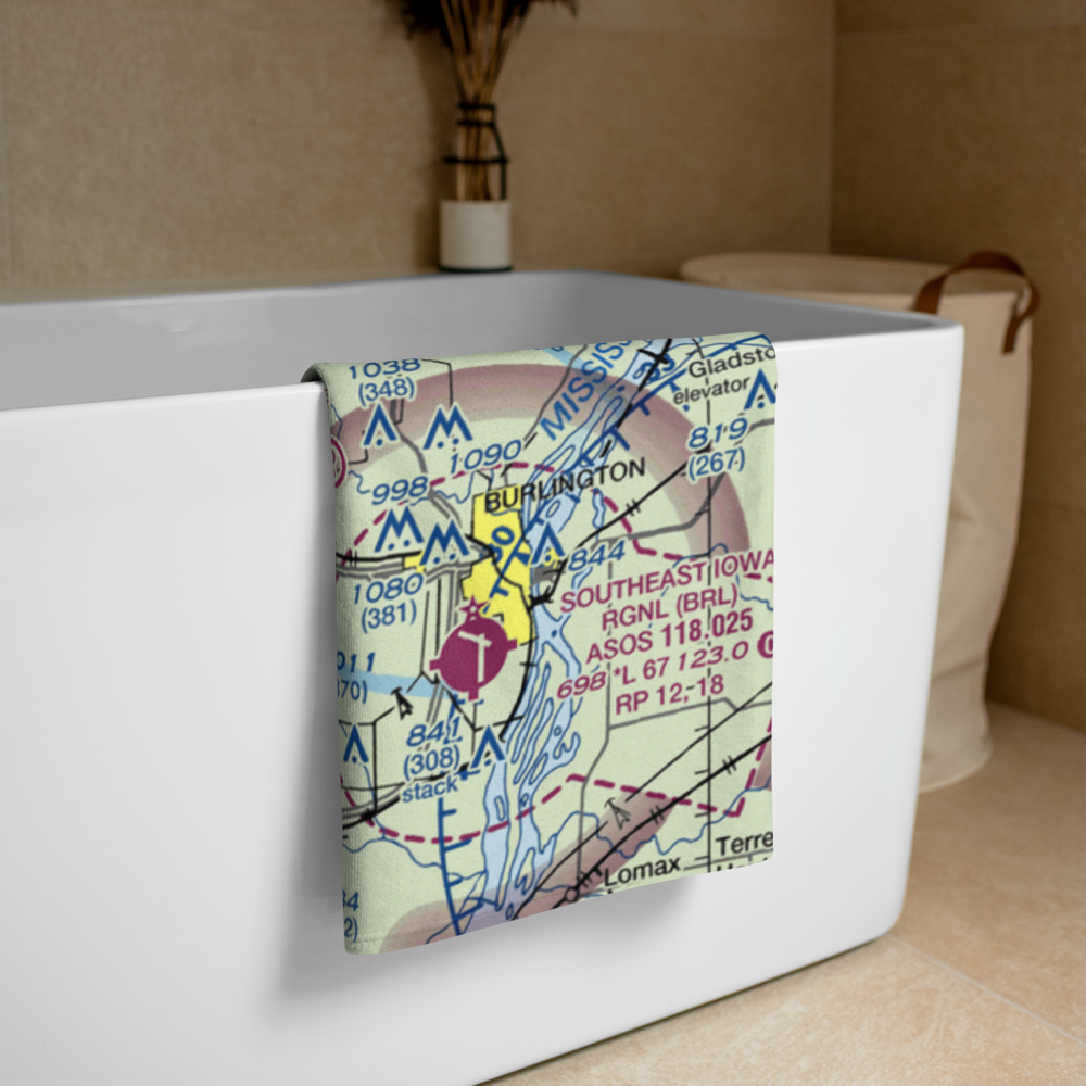 Mccoy Airport (4IA4) VFR Sectional Towel 