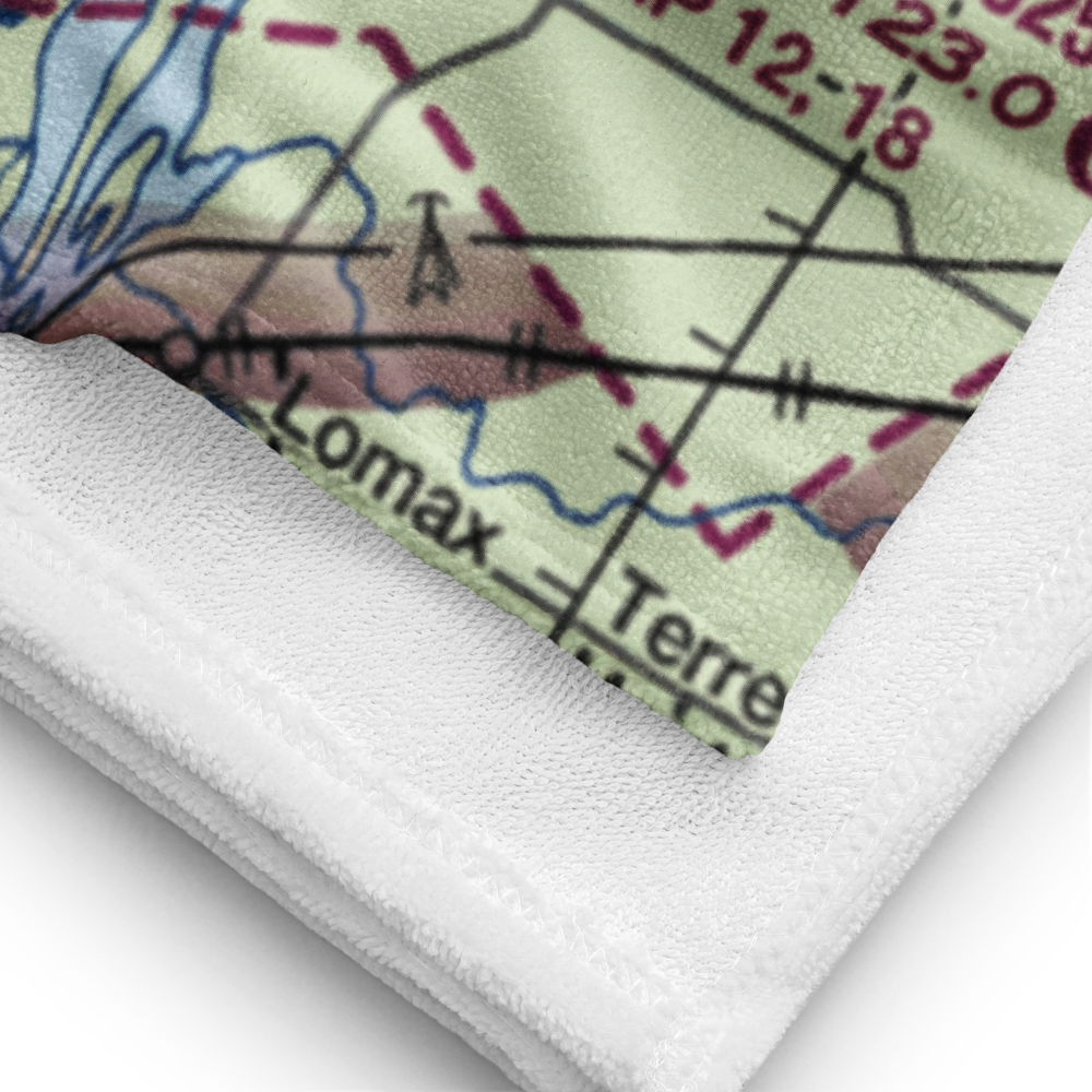 Mccoy Airport (4IA4) VFR Sectional Towel 