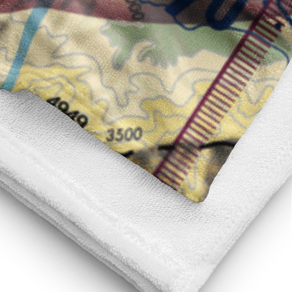 Mcgraw's Backyard Airport (5TN4) VFR Sectional Towel 