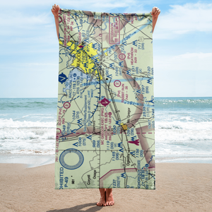 McGregor Executive Airport (PWG) VFR Sectional Towel