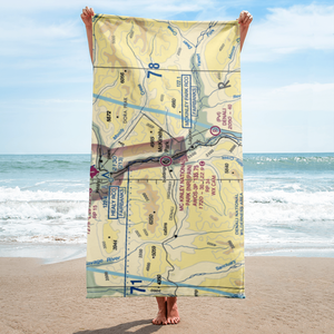 McKinley National Park Airport (INR) VFR Sectional Towel
