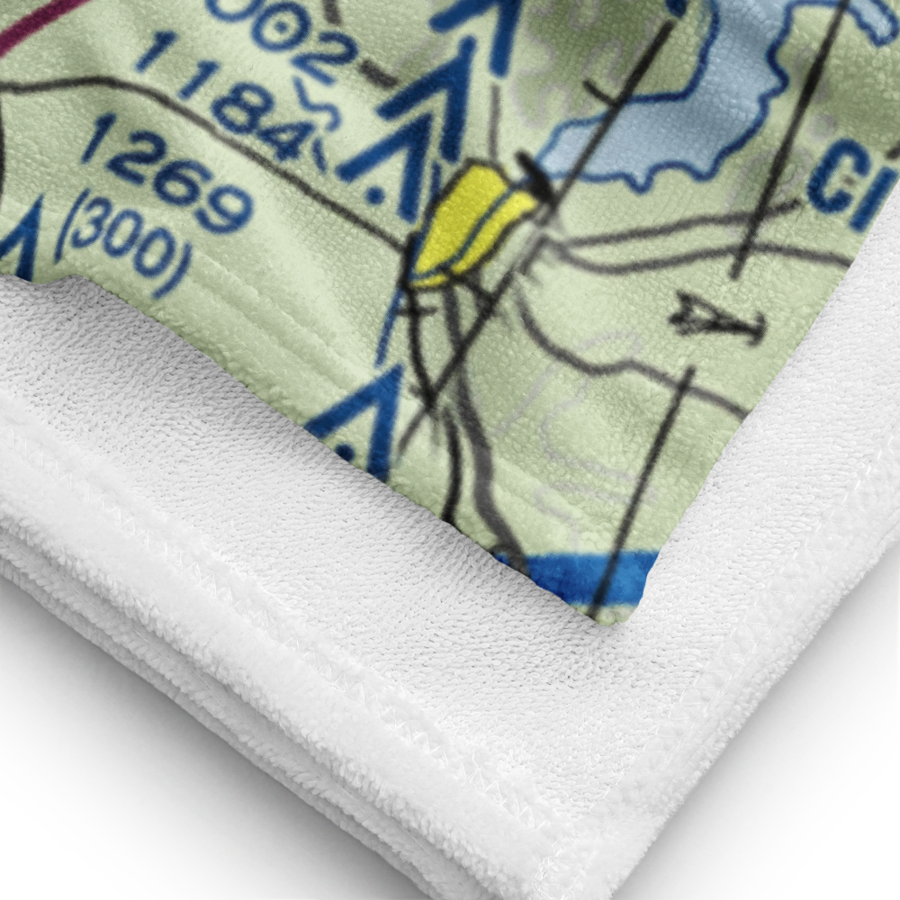 Mcminn Airport (6IN8) VFR Sectional Towel 